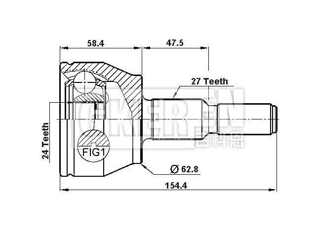 球笼修理包 CV Joint Kit:1692088