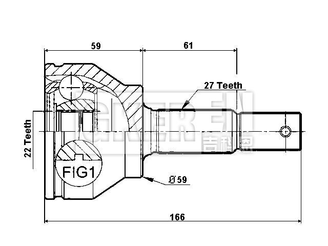 球笼修理包 CV Joint Kit:39211-CG000