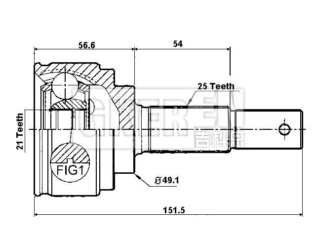球笼修理包 CV Joint Kit:39100-1HS0A
