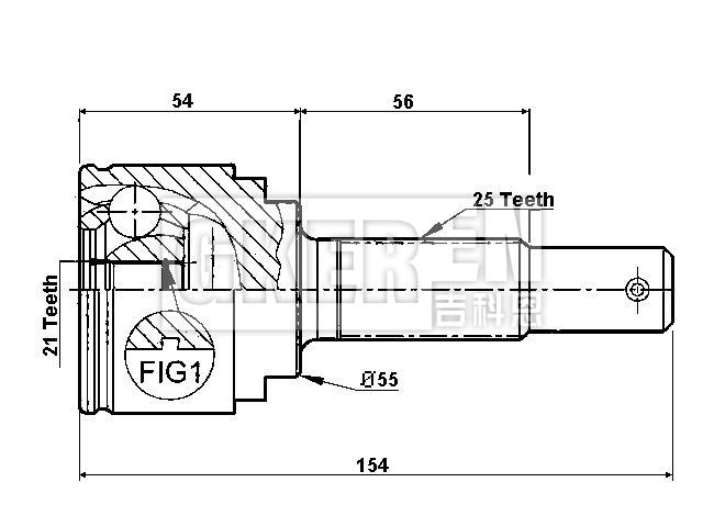 球笼修理包 CV Joint Kit:39211-BM560