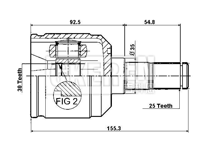 球笼修理包 CV Joint Kit:MB526919