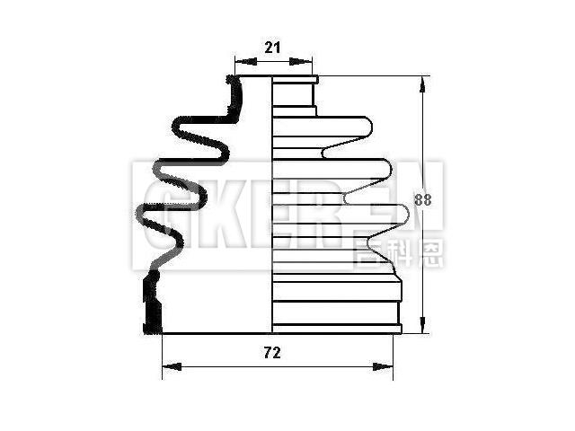 球笼防尘罩 CV Boot:96220402