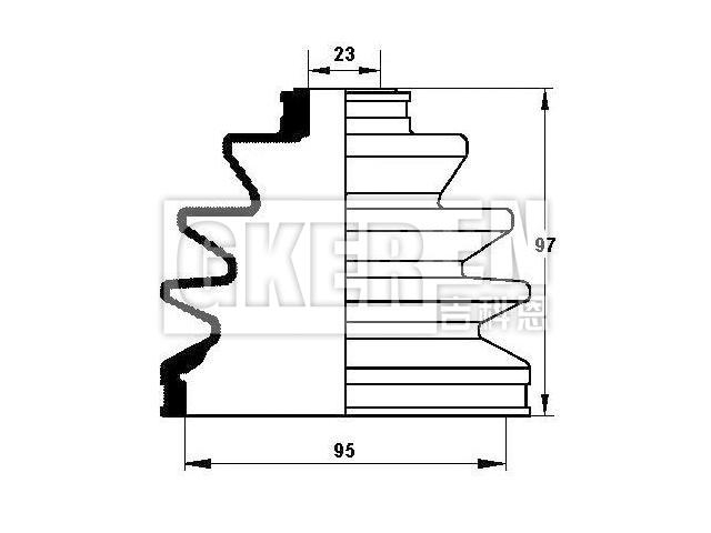球笼防尘罩 CV Boot:39241-10E26