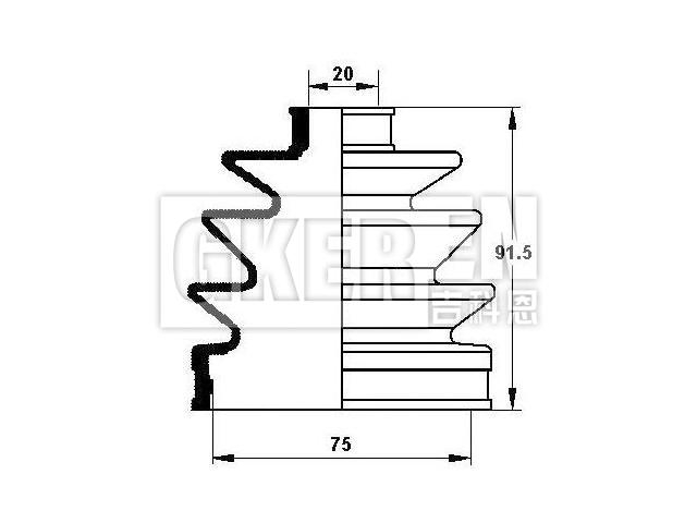 球笼防尘罩 CV Boot:39241-50A29