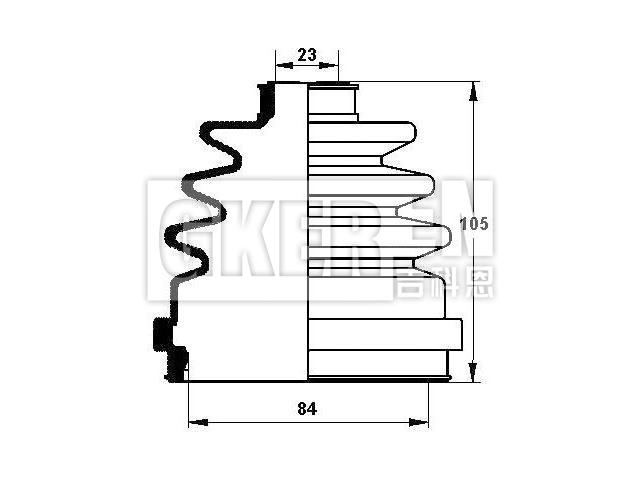 球笼防尘罩 CV Boot:39241-71J25