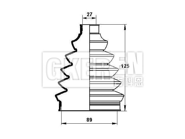 球笼防尘罩 CV Boot:39241-BU185