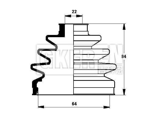 球笼防尘罩 CV Boot:39241-0F000