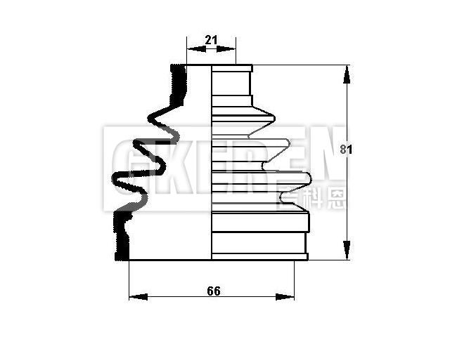 球笼防尘罩 CV Boot:44118-54G00