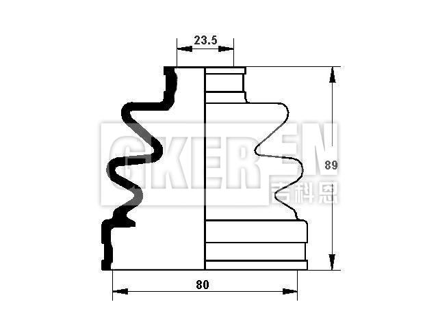 球笼防尘罩 CV Boot:49506-26T00