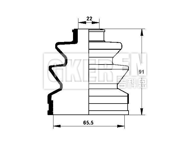 球笼防尘罩 CV Boot:49506-29A00