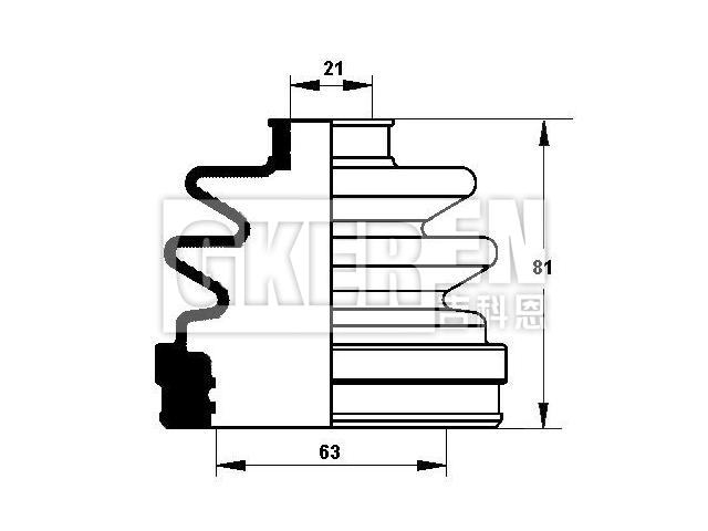 球笼防尘罩 CV Boot:39741-2F025