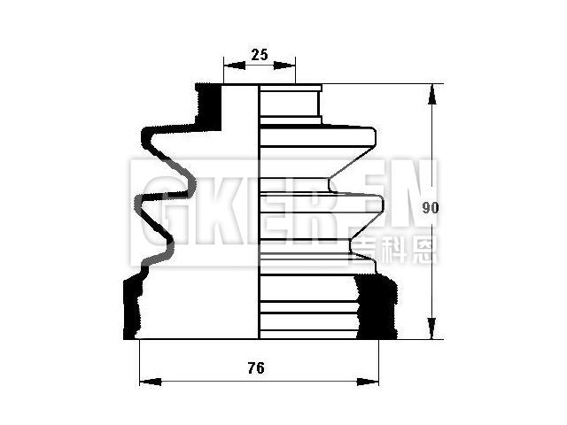 球笼防尘罩 CV Boot:MB937063