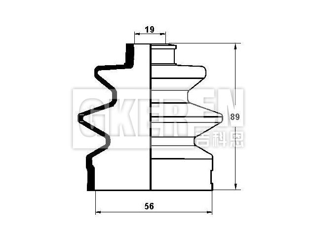 球笼防尘罩 CV Boot:44119-82610