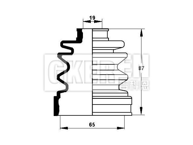 球笼防尘罩 CV Boot:04438-87505