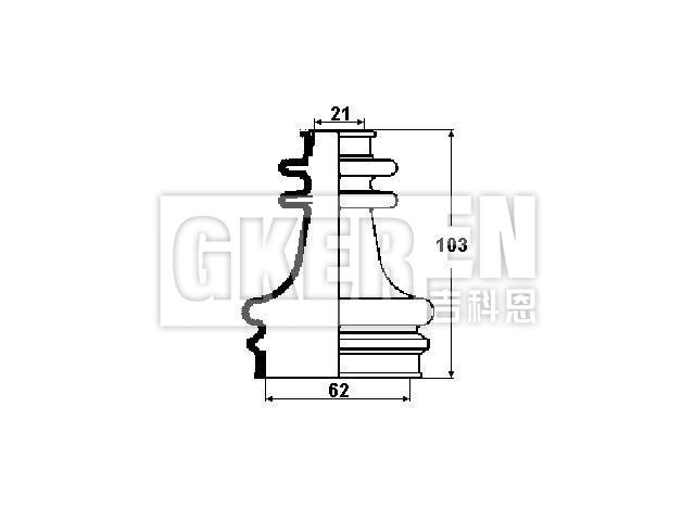 球笼防尘罩 CV Boot:3287.65