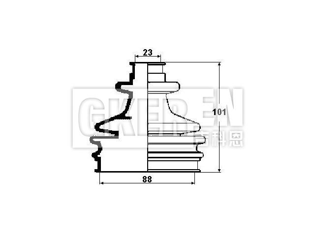 球笼防尘罩 CV Boot:3293.91