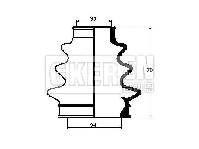 球笼防尘罩 CV Boot:33 20 7 518 902