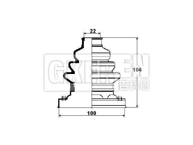 球笼防尘罩 CV Boot:33 21 1 229 375