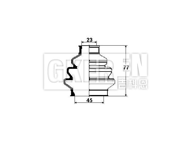 球笼防尘罩 CV Boot:33 21 1 229 373