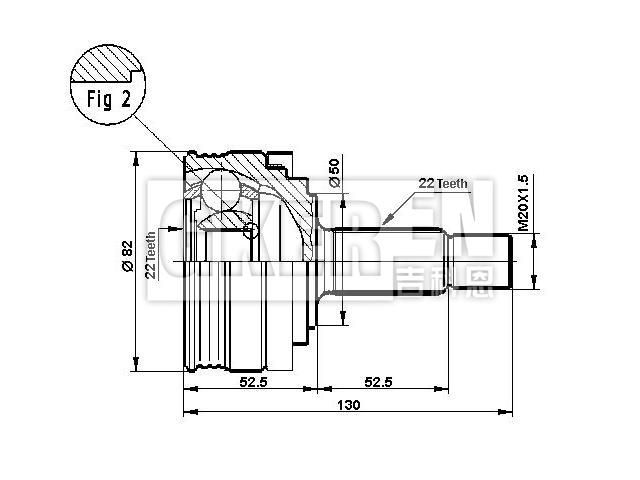 球笼修理包 CV Joint Kit:2108-2215011