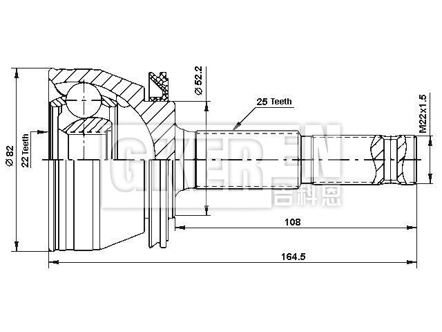 球笼修理包 CV Joint Kit:39211-50A00