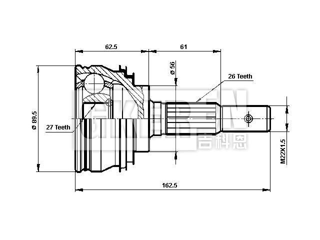 球笼修理包 CV Joint Kit:43410-20241