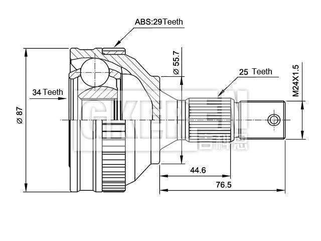 球笼修理包 CV Joint Kit:3272.E3
