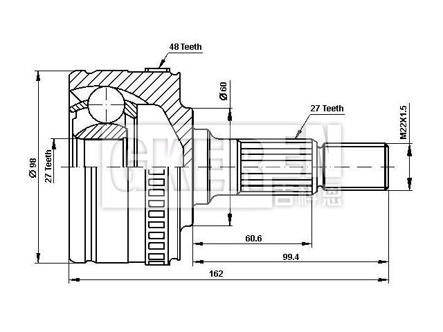 球笼修理包 CV Joint Kit:000 330 15 85