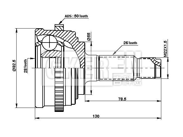 球笼修理包 CV Joint Kit:44011-S04-951