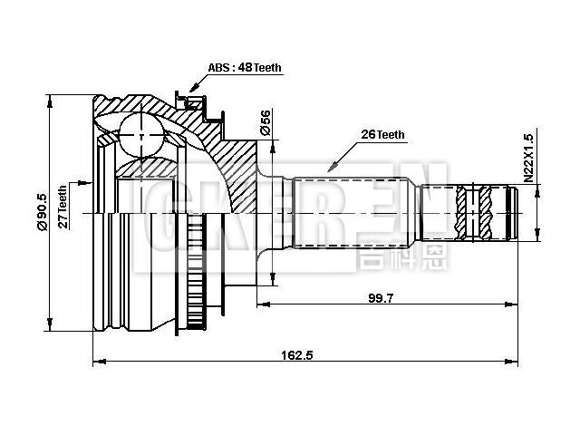 球笼修理包 CV Joint Kit:43410-32181