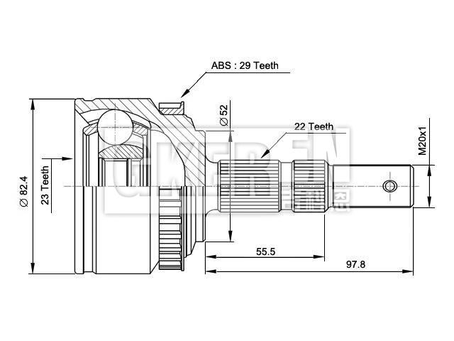 球笼修理包 CV Joint Kit:374403