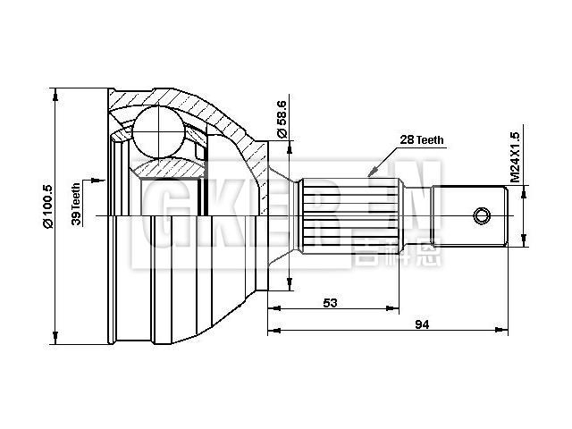 球笼修理包 CV Joint Kit:3272.GL