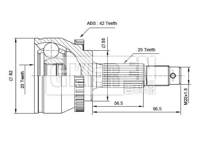 球笼修理包 CV Joint Kit:39211-BM726