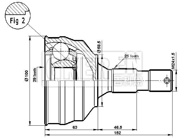 球笼修理包 CV Joint Kit:3272.FT