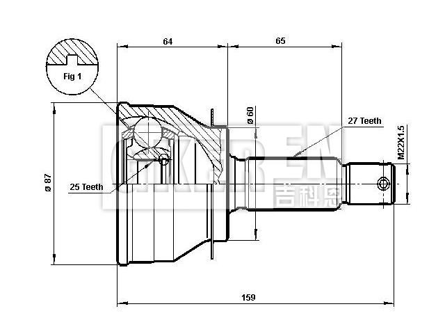 球笼修理包 CV Joint Kit:49507-38E00