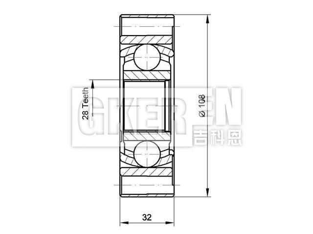球笼修理包 CV Joint Kit:46307457