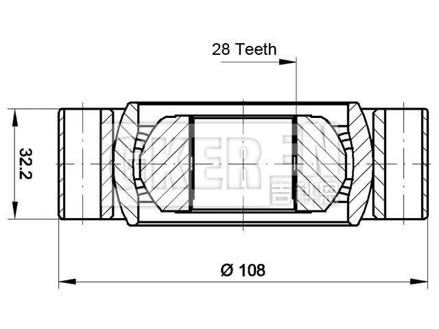 球笼修理包 CV Joint Kit:414204