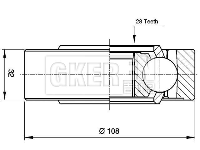 球笼修理包 CV Joint Kit:46307515