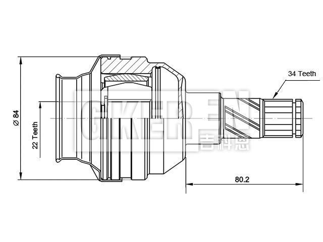 球笼修理包 CV Joint Kit:26010773