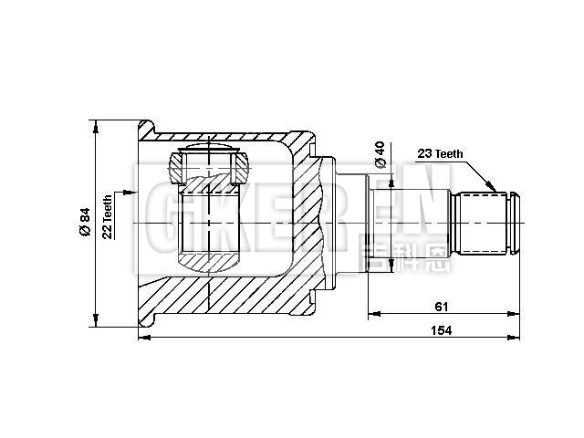 球笼修理包 CV Joint Kit:81TT3K177AB