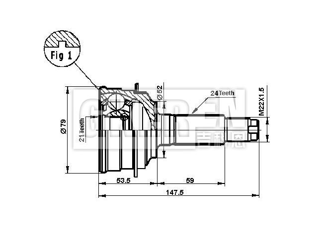 球笼修理包 CV Joint Kit:43470-87F96