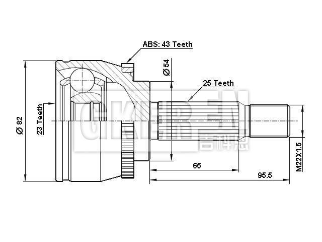 球笼修理包 CV Joint Kit:MR910297
