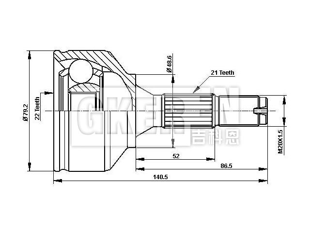 球笼修理包 CV Joint Kit:3272.EQ
