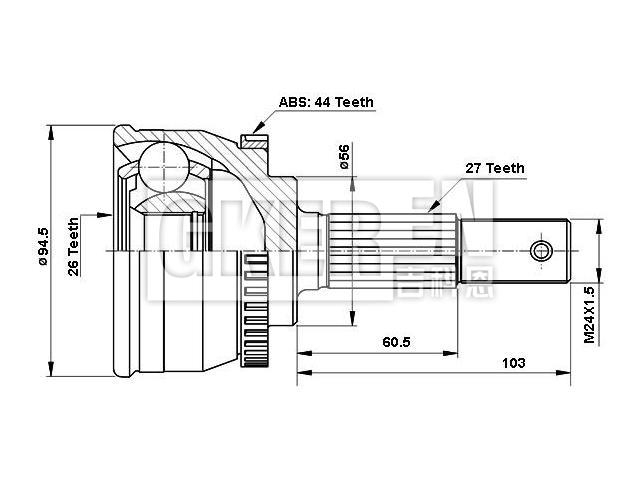 球笼修理包 CV Joint Kit:39211-AV625