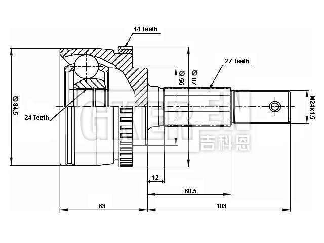 球笼修理包 CV Joint Kit:39211-AV325
