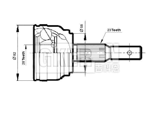 球笼修理包 CV Joint Kit:326808
