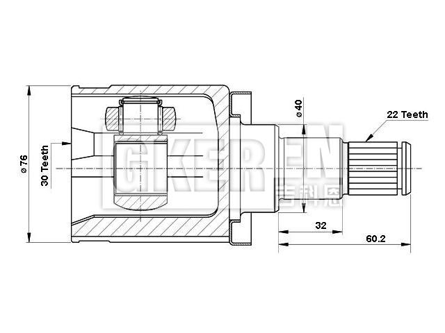 球笼修理包 CV Joint Kit:6U0 498 103 A