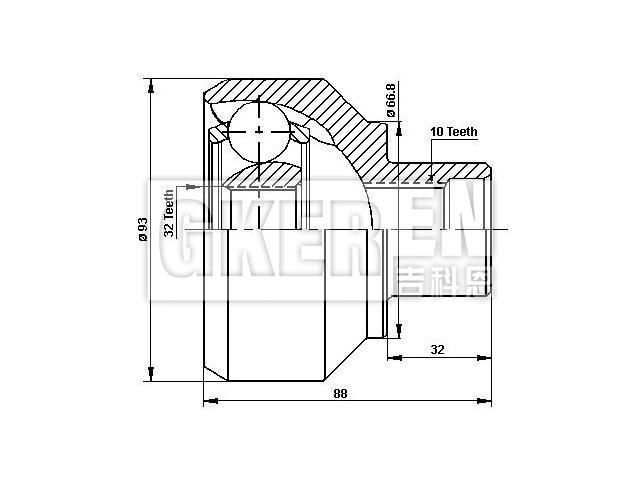 球笼修理包 CV Joint Kit:RTC5843