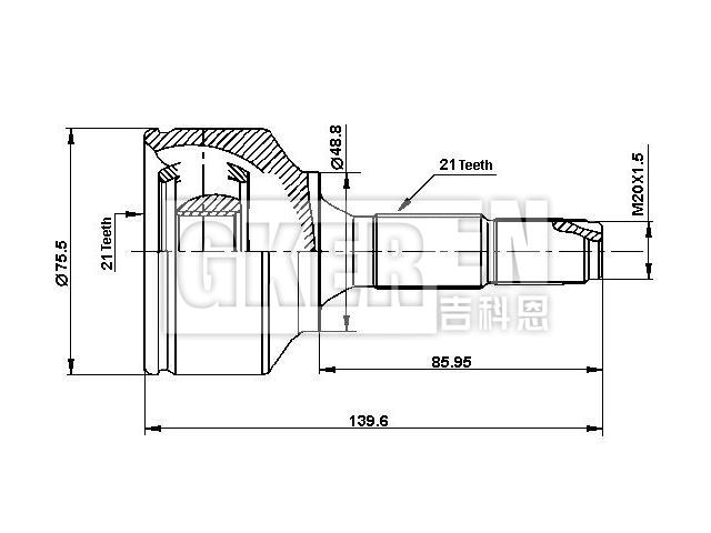 球笼修理包 CV Joint Kit:3273.HS