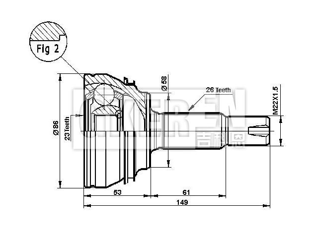 球笼修理包 CV Joint Kit:43420-12420